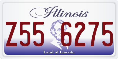 IL license plate Z556275