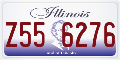 IL license plate Z556276