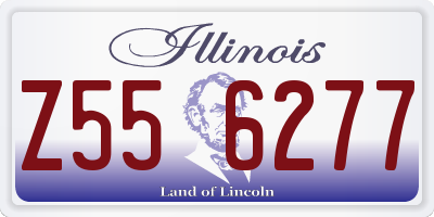 IL license plate Z556277