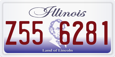 IL license plate Z556281