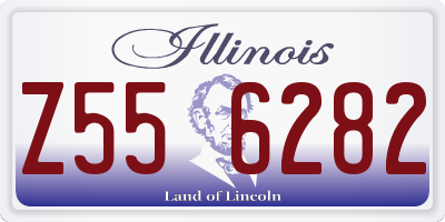 IL license plate Z556282