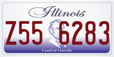 IL license plate Z556283