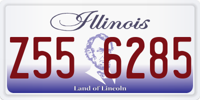 IL license plate Z556285