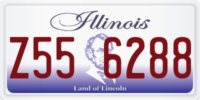 IL license plate Z556288
