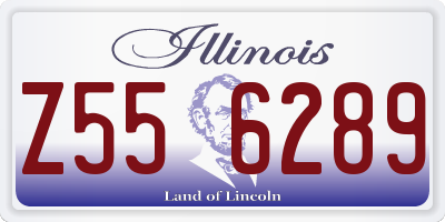 IL license plate Z556289
