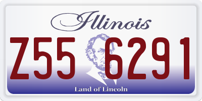 IL license plate Z556291