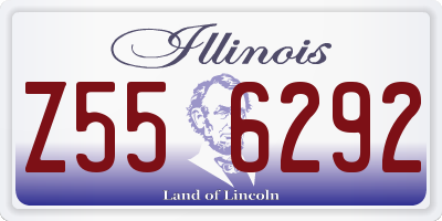 IL license plate Z556292