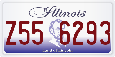 IL license plate Z556293