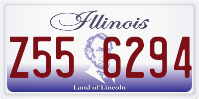 IL license plate Z556294