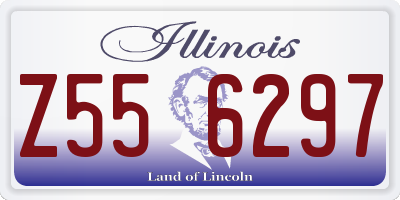 IL license plate Z556297