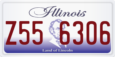 IL license plate Z556306
