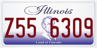 IL license plate Z556309