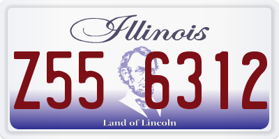 IL license plate Z556312