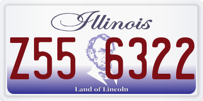IL license plate Z556322