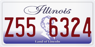 IL license plate Z556324