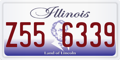 IL license plate Z556339