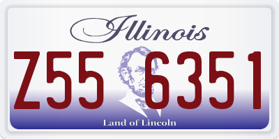 IL license plate Z556351