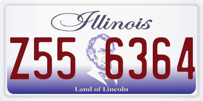 IL license plate Z556364