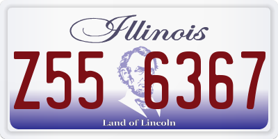 IL license plate Z556367
