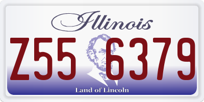 IL license plate Z556379