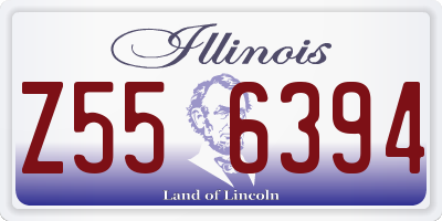 IL license plate Z556394