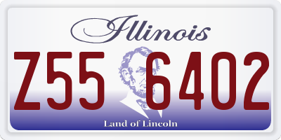 IL license plate Z556402
