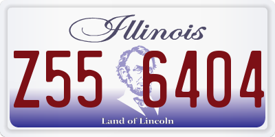 IL license plate Z556404
