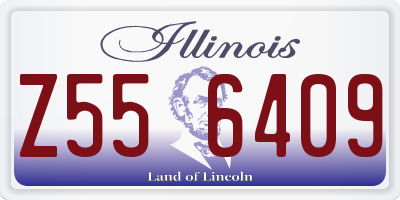 IL license plate Z556409