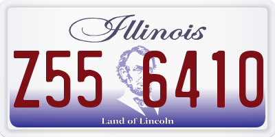 IL license plate Z556410