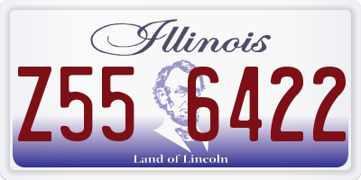 IL license plate Z556422