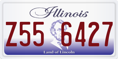 IL license plate Z556427