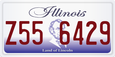 IL license plate Z556429