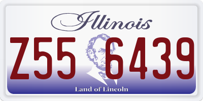 IL license plate Z556439