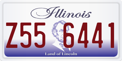IL license plate Z556441