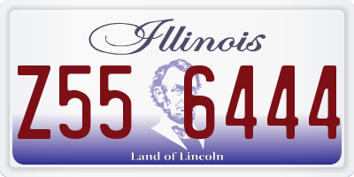 IL license plate Z556444