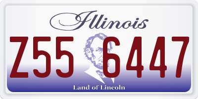 IL license plate Z556447