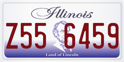IL license plate Z556459