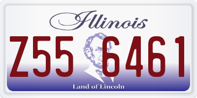 IL license plate Z556461