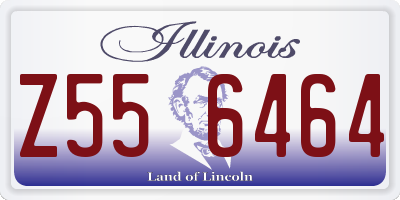 IL license plate Z556464