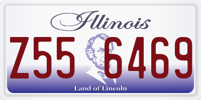 IL license plate Z556469