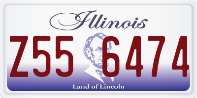 IL license plate Z556474