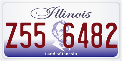 IL license plate Z556482