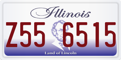 IL license plate Z556515