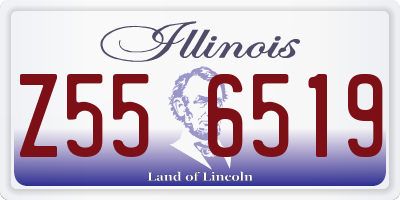 IL license plate Z556519