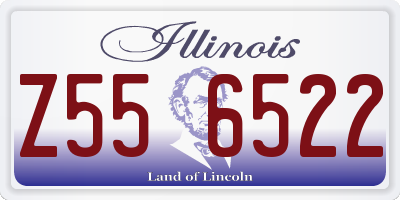 IL license plate Z556522