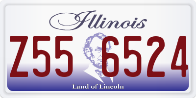 IL license plate Z556524