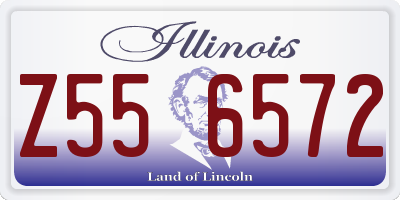 IL license plate Z556572