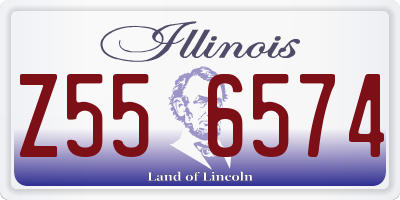 IL license plate Z556574