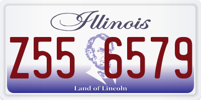 IL license plate Z556579