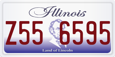 IL license plate Z556595